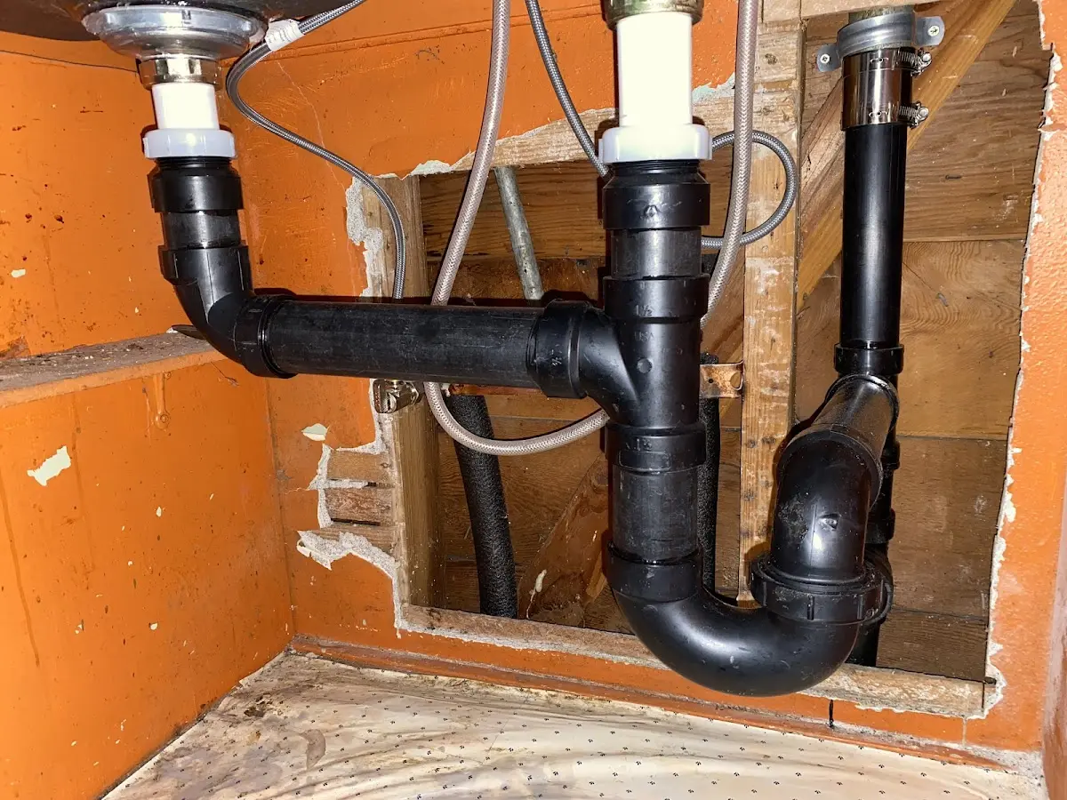 Professional Plumbing Inspection equipment and tools on the job in Freeport